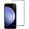 Blue Star Tempered Glass - Samsung Galaxy S23 Fe Full Face (Full glue/Case friendly) - Black Tempered Glass