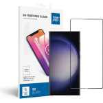 Blue Star Tempered Glass - Samsung Galaxy S23 Ultra Full Face (Full glue/Case friendly) - Black Tempered Glass