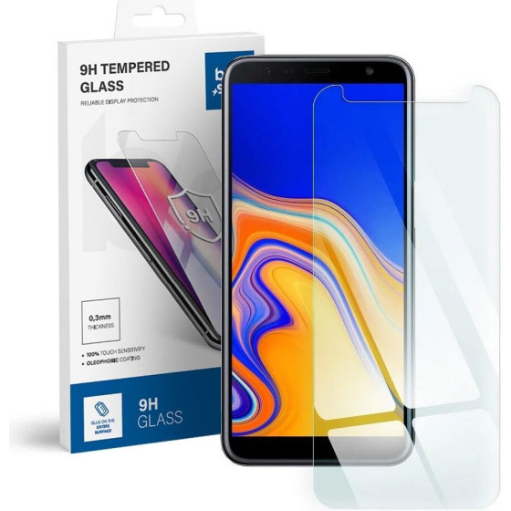 Blue Star Tempered Glass - Samsung J6 Plus