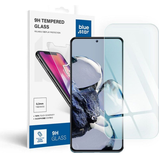 Blue Star Tempered Glass - Xiaomi Mi 12T/Mi10T/Redmi Note 10 Pro/Mi11T/Mi12T/Sam A72