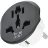 Blue Star Travel Adapter Go To Europe (Type E) 16A white