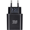 Blue Star Travel Charger Type C + Cable Type C To Type C Pd QC4.0 3A 25W TFB-TC-25WPd black