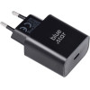 Blue Star Travel Charger Type C + Cable Type C To Type C Pd QC4.0 3A 25W TFB-TC-25WPd black