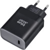 Blue Star Travel Charger Type C + Cable Type C To Type C Pd QC4.0 3A 45W TFB-TC-45WPd black
