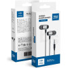 Blue Star Wire Earphones Jack 3,5 Mm With Microphone M09 1,2 m black
