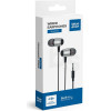 Blue Star Wire Earphones Jack 3,5 Mm With Microphone M09 1,2 m black