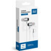 Blue Star Wire Earphones Jack 3,5 Mm With Microphone M09 1,2 m white