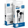 Blue Star Wire Earphones Jack 3,5 Mm With Microphone PA-E65 1,2 m black