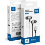 Blue Star Wire Earphones Type C (DAC) With Microphone M09C 1,2 m black