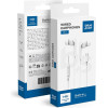 Blue Star Wire Earphones Type C (DAC) With Microphone M15C 1,2 m white