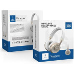 Blue Star Wireless Headphones Bluetooth BH02 white
