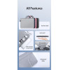 Dux Ducis Bag Lbtc For Laptop 15.5-16'' Horizontal Handbag Light grey