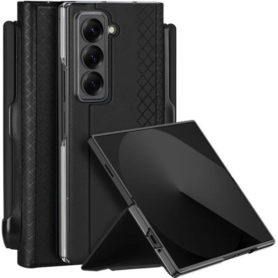Dux Ducis Case Bril With Pen Holder For Samsung Z Fold SE/W25 black