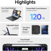 Dux Ducis Case Dk Foldable With Wireless Keyboard For Ipad 4/5/6/Ipad Pro 11 (2018/2020/2021/2022) black