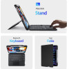 Dux Ducis Case Dk Foldable With Wireless Keyboard For Ipad 4/5/6/Ipad Pro 11 (2018/2020/2021/2022) black
