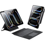 Dux Ducis Case Dk Foldable With Wireless Keyboard For Ipad Pro 13 (2024) black