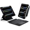 Dux Ducis Case Dk Foldable With Wireless Keyboard For Ipad Pro 11 (2024) black
