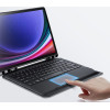 Dux Ducis Case Dk Foldable With Wireless Keyboard For Samsung Tab S10 Plus/S9 Plus/S9 Fe Plus black