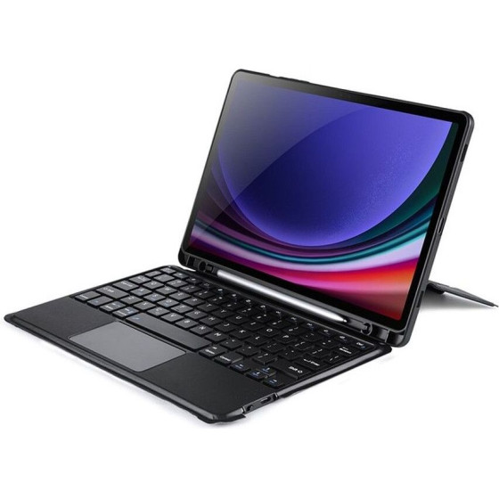 Dux Ducis Case Dk Foldable With Wireless Keyboard For Samsung Tab S9 black