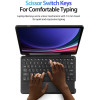 Dux Ducis Case Dk Foldable With Wireless Keyboard For Samsung Tab S9 black