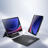 Dux Ducis Case Dk Foldable With Wireless Keyboard With Backlight For Samsung Tab S10 Plus/S9 Plus/S9 Fe Plus black