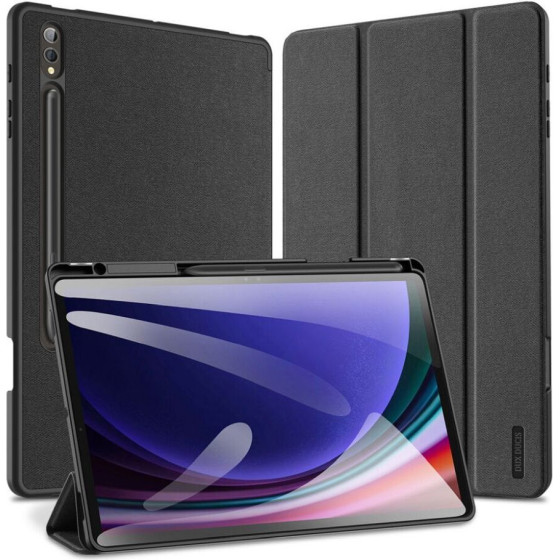 Dux Ducis Case Domo Foldable With Pencil Storage For Samsung Tab S10 Plus/S9 Plus/S9FE Plus black