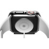 Dux Ducis Case Hamo With Protective Glass For Apple Watch 7 / 8 / 9 45 Mm black