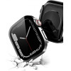 Dux Ducis Case Hamo With Protective Glass For Apple Watch 7 / 8 / 9 45 Mm black