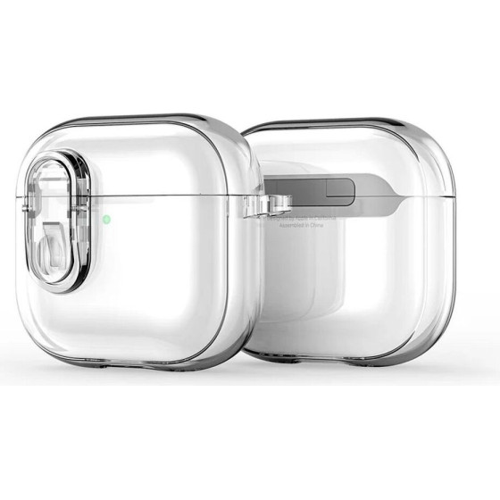 Dux Ducis Pecl - TPU+Pc Protective Case For Airpods 4 black