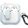 Dux Ducis Pecp - TPU+Pc Protective Case For Airpods 4 White blue