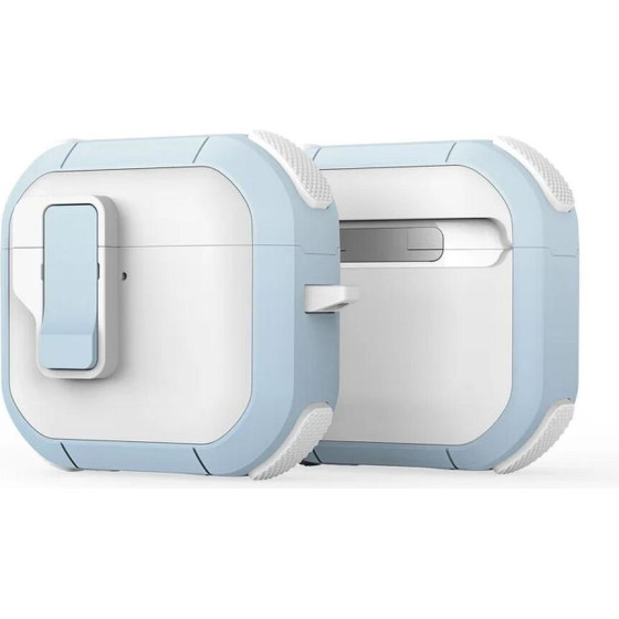 Dux Ducis Pecp - TPU+Pc Protective Case For Airpods 4 White blue