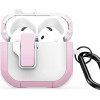 Dux Ducis Pecp - TPU+Pc Protective Case For Airpods 4 White pink