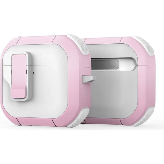 Dux Ducis Pecp - TPU+Pc Protective Case For Airpods 4 White pink