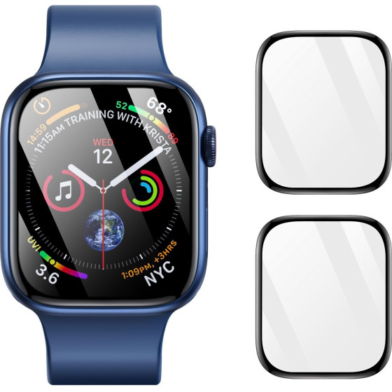 Dux Ducis Protector Lcd Pmma With Frame For Apple Watch 10 46 Mm black