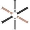 Dux Ducis Strap Milanese Stailess Steel Magnetic For Apple Watch 38 / 40 / 41 Mm black