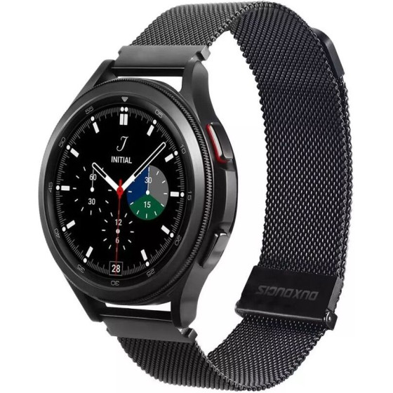 Dux Ducis Strap Milanese Stainless Steel Magnetic 20 Mm black