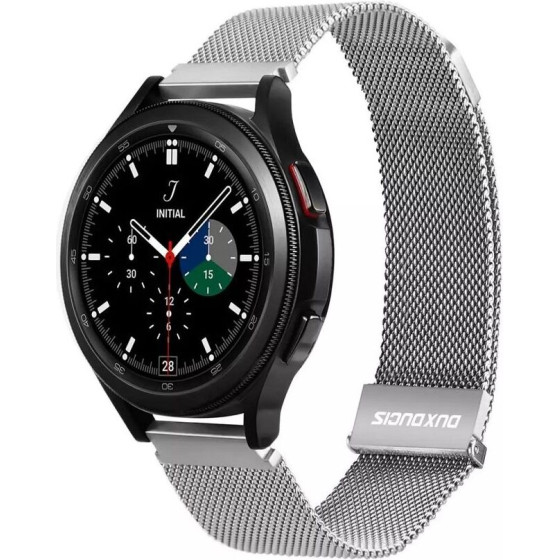 Dux Ducis Strap Milanese Stainless Steel Magnetic 20 Mm silver
