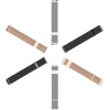 Dux Ducis Strap Milanese Stainless Steel Magnetic 22 Mm black