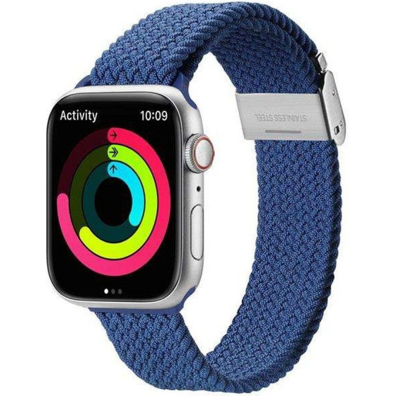 Dux Ducis Strap Mixture Pro Stretchable Braided For Apple Watch 38 / 40 / 41 Mm blue