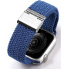 Dux Ducis Strap Mixture Pro Stretchable Braided For Apple Watch 42 / 44 / 45 / 49 Mm blue
