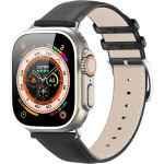 Dux Ducis Strap Ys Genuine Leather For Apple Watch 38 / 40 / 41 Mm black