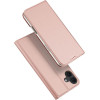 Dux Ducis Wallet Case Skin Pro For Iphone 16 Plus rose