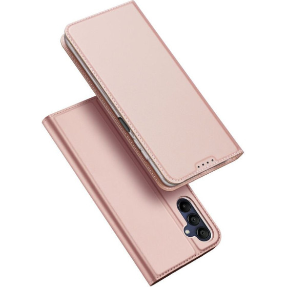Dux Ducis Wallet Case Skin Pro For Samsung A16 5G rose