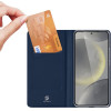 Dux Ducis Wallet Case Skin Pro For Samsung S24 Fe blue
