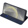 Dux Ducis Wallet Case Skin Pro For Samsung S24 Fe blue