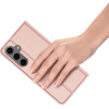 Dux Ducis Wallet Case Skin Pro For Samsung S25 rose
