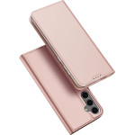 Dux Ducis Wallet Case Skin Pro For Samsung S25 Plus rose