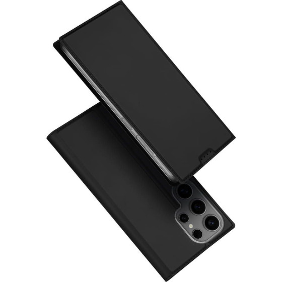 Dux Ducis Wallet Case Skin Pro For Samsung S25 Ultra black