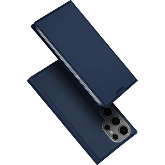 Dux Ducis Wallet Case Skin Pro For Samsung S25 Ultra blue
