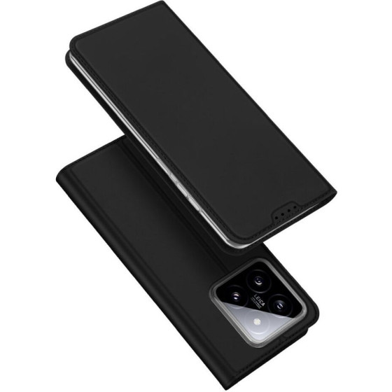 Dux Ducis Wallet Case Skin Pro For Xiaomi 14 black
